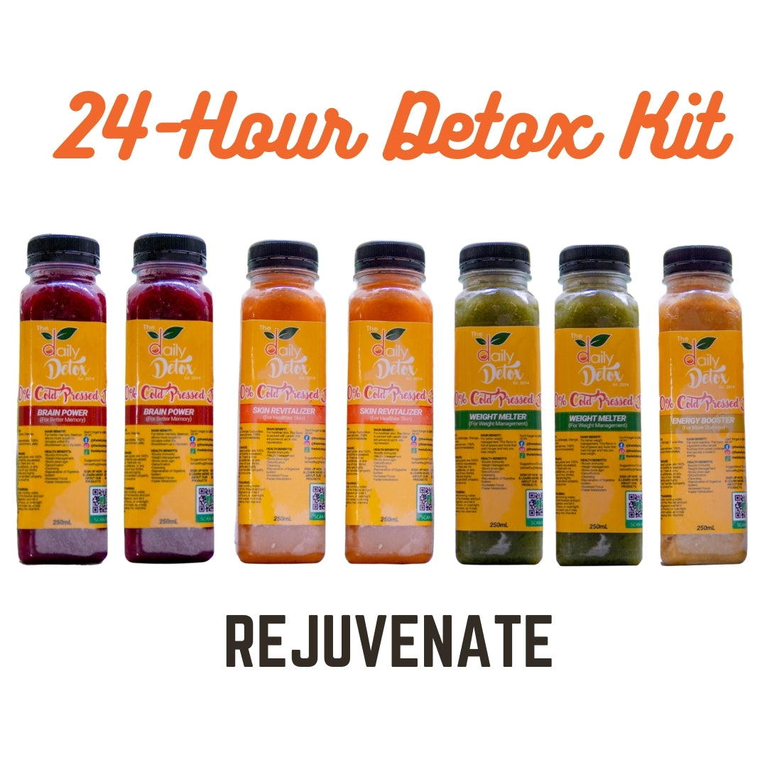 24-Hour Juice Cleanse Kit – The Daily Detox